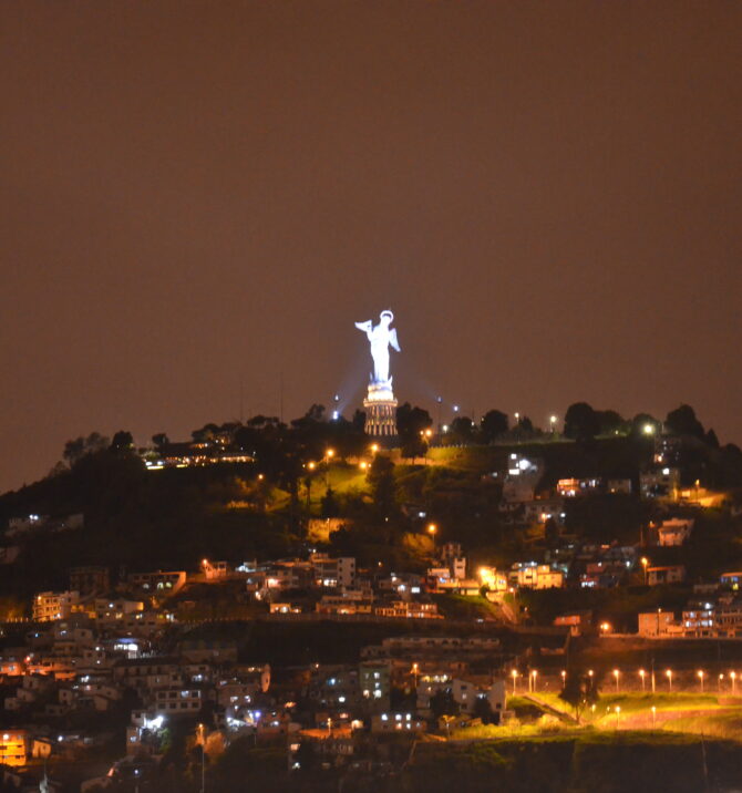 Quito - stolica wysoko postawiona