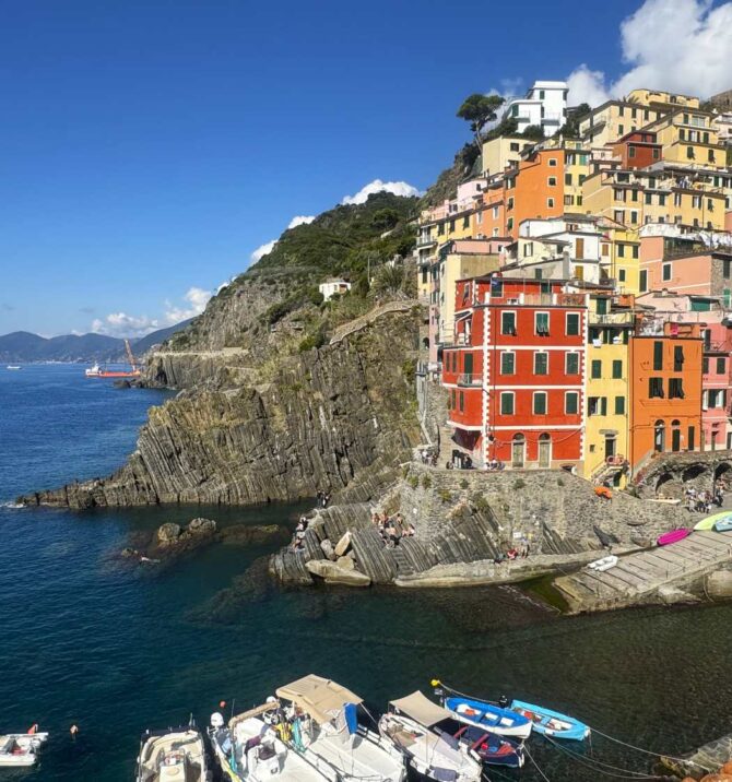 Boskie włoskie Cinque Terre
